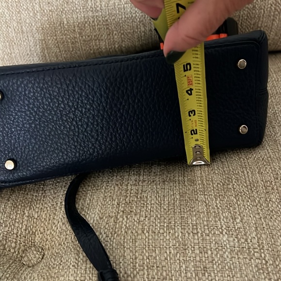 Kate spade navy and cream striped purse - Picture 4 of 6